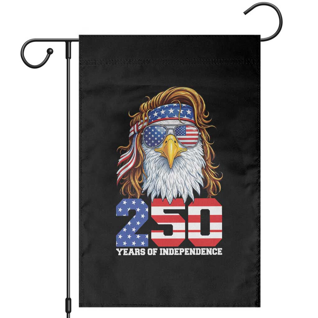 250 Years of Independece Patriotic Eagle Garden Flag 1776 2026 USA Flag 4th of July Semiquincentennial - Print Your Wear