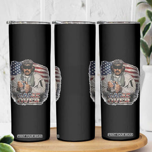 Game Over Maduro Dictator Skinny Tumbler Political Justice American Flag Politics Satire TS02 Print Your Wear