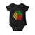 Black History Month Baby Onesie Believe Achieve Succeed 365 Days A Year Proud African American TS02 Black Print Your Wear