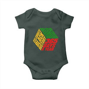 Black History Month Baby Onesie Believe Achieve Succeed 365 Days A Year Proud African American TS02 Print Your Wear