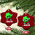 Funny Dabbing Shamrock Ceramic Ornament Bruh St. Patrick's Day TS02 Print Your Wear
