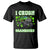 Funny St Patricks Day Monster Truck T Shirt I Crush Shamrocks Retro TS02 Black Print Your Wear