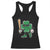 Lucky Baseball Shamrock Racerback Tank Top St Patrick's Day T-Ball Sport Lover Gift TS02 Black Print Your Wear