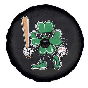 Lucky Baseball Shamrock Spare Tire Cover St Patrick's Day T-Ball Sport Lover Gift TS02 Print Your Wear