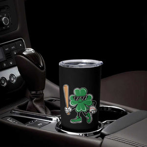 Lucky Baseball Shamrock Tumbler Cup St Patrick's Day T-Ball Sport Lover Gift TS02 Print Your Wear