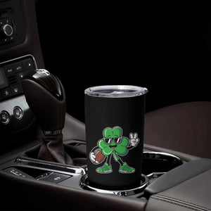 St Patrick's Day Lucky Shamrock Football Tumbler Cup Sport Lover Gift TS02 Print Your Wear