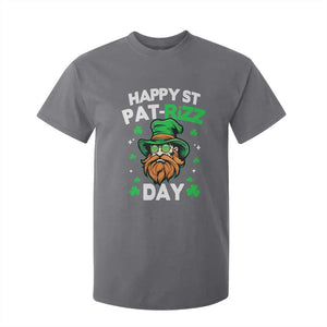 Happy St Pat Rizz Day T Shirt For Kid Funny St. Patrick's Day Leprechaun TS02 Charcoal Print Your Wear