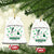 St Patrick's Day Lucky L&D Nurse Ceramic Ornament Labor And Delivery Shamrock TS02 Print Your Wear