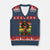 I Am Black History V-Neck Knit Sweater Vest Month Black Melanin Kids Girls TS02 Navy Red Print Your Wear