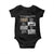Black Wall Street Baby Onesie Black Business Black History Month TS02 Black Print Your Wear