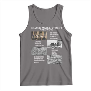 Black Wall Street Tank Top Black Business Black History Month TS02 Deep Heather Print Your Wear