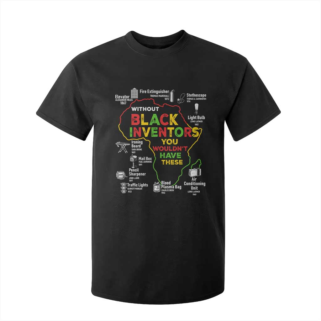 Proud Black Inventors T Shirt For Kid Black History Month African American Pride TS02 Black Print Your Wear