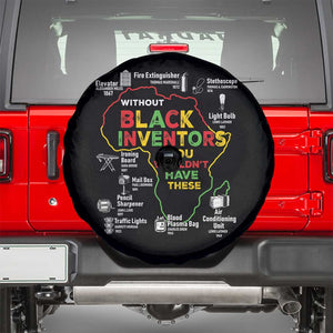 Proud Black Inventors Spare Tire Cover Black History Month African American Pride TS02 Black Print Your Wear