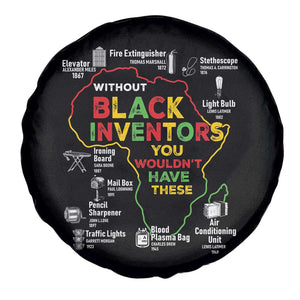 Proud Black Inventors Spare Tire Cover Black History Month African American Pride TS02 Print Your Wear