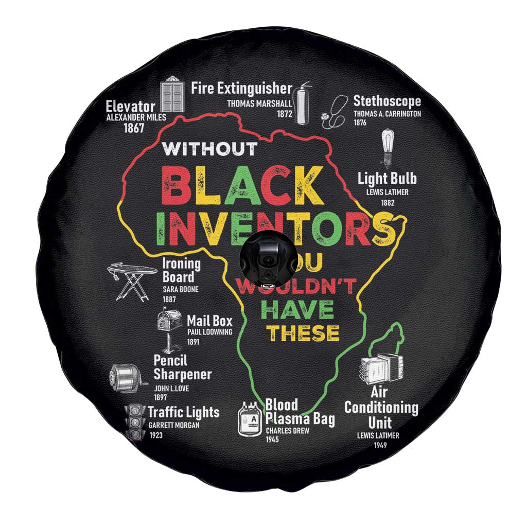 Proud Black Inventors Spare Tire Cover Black History Month African American Pride TS02 Print Your Wear
