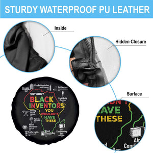 Proud Black Inventors Spare Tire Cover Black History Month African American Pride TS02 Print Your Wear
