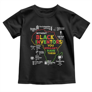 Proud Black Inventors Toddler T Shirt Black History Month African American Pride TS02 Black Print Your Wear