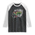 I Am Black History Raglan Shirt Black Girl Sparkling Bling TS02 Black White Print Your Wear