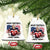 Make American Football Great Again Ceramic Ornament Funny Trump US Flag Vintage TS02 Print Your Wear