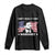 Funny JD Vance Long Sleeve Shirt I Don't Really Care Margaret American Flag TS02 Black Print Your Wear