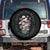 Hate Never Made Any Nation Great Spare Tire Cover Botanical Floral Butterflies Retro TS02 No hole Black Print Your Wear