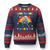 Sarcastic Skeleton Ugly Christmas Sweater Have The Day You Voted For TS02 Navy Red Print Your Wear