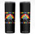 Sarcastic Skeleton Skinny Tumbler Have The Day You Voted For TS02 Black Print Your Wear