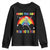 Sarcastic Skeleton Youth Sweatshirt Have The Day You Voted For TS02 Black Print Your Wear