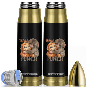 Team Punch Viral Baby Monkey Bullet Tumbler Cute Monkey Hugging Plush Toy Internet Trend Gift TS02 Black Print Your Wear