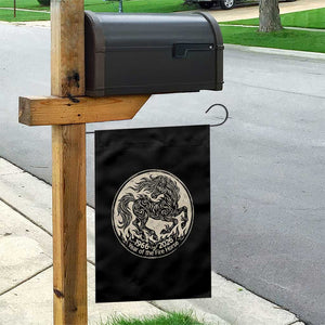 Year of the Fire Horse 1966 2026 Graphic Garden Flag 60 Years Chinese Zodiac Horse Vintage Style TS02 Print Your Wear