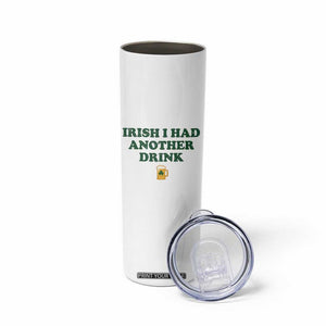Irish I Had Another Drink Skinny Tumbler Funny St Patricks Day Beer Drinking Joke Pub Humor TS02 Print Your Wear