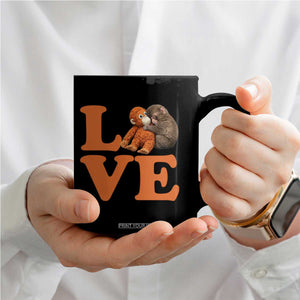 Love Punch the Baby Monkey Coffee Mug Cute Hugging Plush Toy Viral Friendship TS02 Print Your Wear