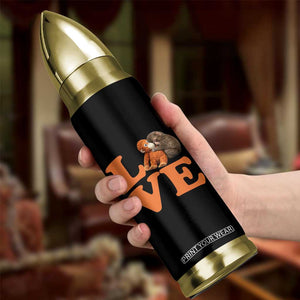 Love Punch the Baby Monkey Bullet Tumbler Cute Hugging Plush Toy Viral Friendship TS02 Print Your Wear