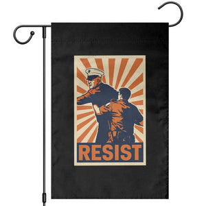 Resist Marine Veteran Political Protest Garden Flag America First Anti War TS02 Black Print Your Wear