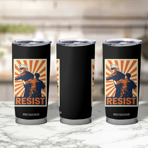 Resist Marine Veteran Political Protest Tumbler Cup America First Anti War TS02 Print Your Wear
