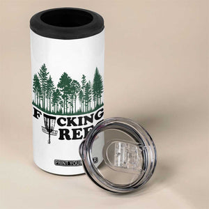 Funny Forest Disc Golf Humor Fcking Trees 4 in 1 Can Cooler Tumbler TS02 Print Your Wear