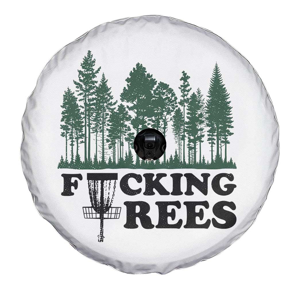 Funny Forest Disc Golf Humor Fcking Trees Spare Tire Cover TS02 Print Your Wear