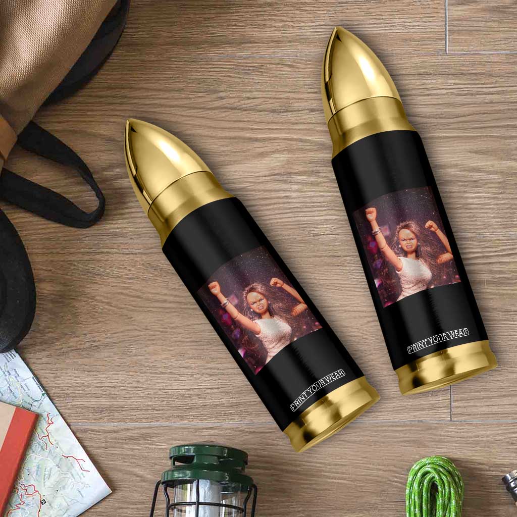 Funny Angry Doll Face Meme Graphic Bullet Tumbler Unhinged Baby Stankface Reaction TS02 Print Your Wear