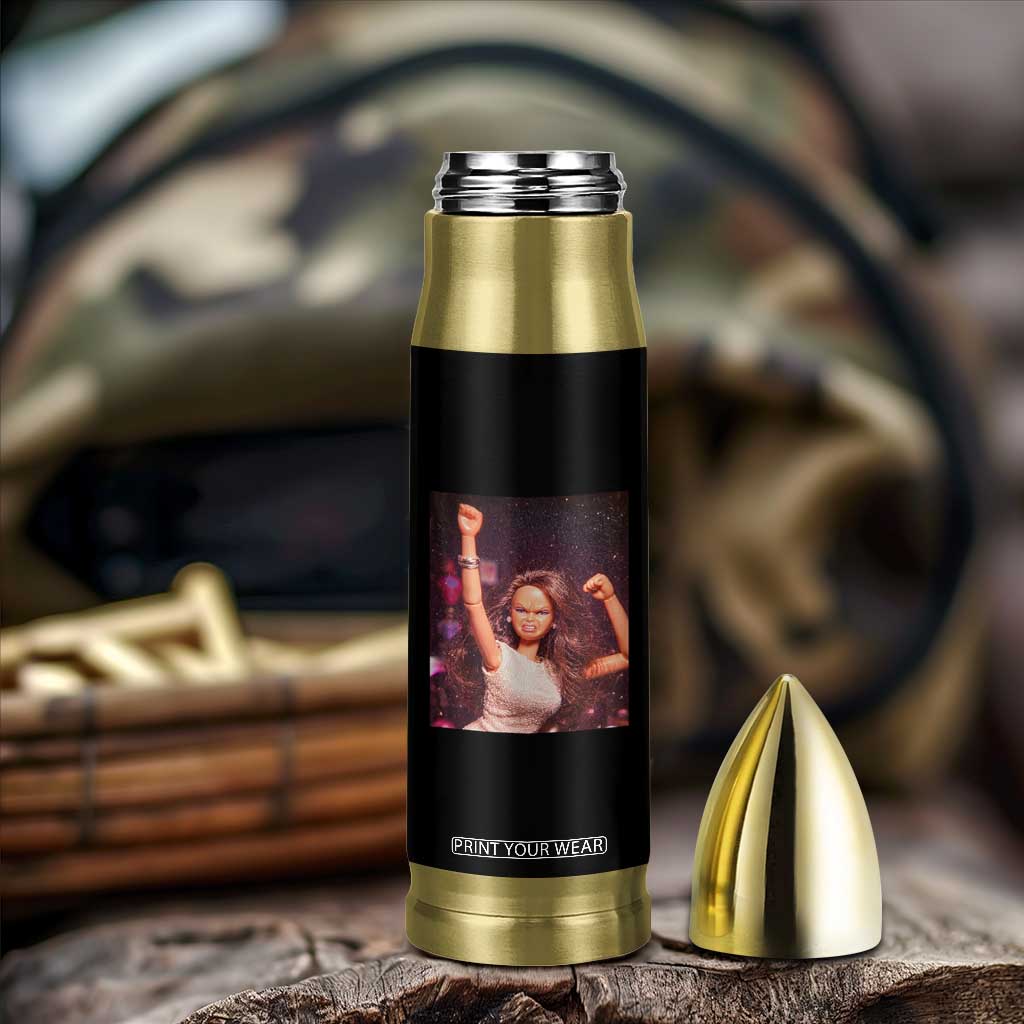 Funny Angry Doll Face Meme Graphic Bullet Tumbler Unhinged Baby Stankface Reaction TS02 Print Your Wear