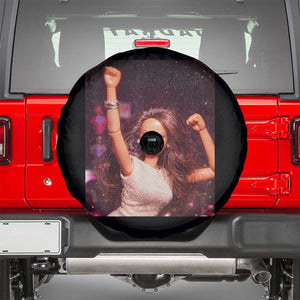 Funny Angry Doll Face Meme Graphic Spare Tire Cover Unhinged Baby Stankface Reaction TS02 Black Print Your Wear