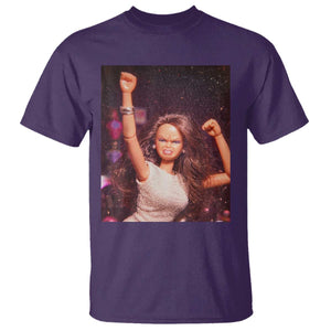 Funny Angry Doll Face Meme Graphic T Shirt Unhinged Baby Stankface Reaction TS02 Purple Print Your Wear