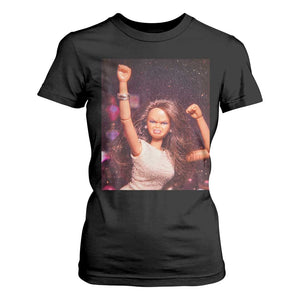 Funny Angry Doll Face Meme Graphic T Shirt For Women Unhinged Baby Stankface Reaction TS02 Black Print Your Wear