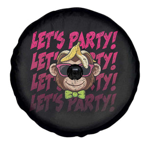 Lets Party Monkey Baseball Spare Tire Cover Funny Ball Party Game Day Fans TS02 Print Your Wear