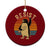 Funny Penguin Resist Ceramic Ornament Against Tariffs Retro Vintage TS02 1pc Red Print Your Wear