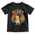 Funny Penguin Resist Toddler T Shirt Against Tariffs Retro Vintage TS02 Black Print Your Wear
