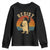 Funny Penguin Resist Youth Sweatshirt Against Tariffs Retro Vintage TS02 Black Print Your Wear