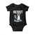 Funny Penguin Resist Baby Onesie Against Tariffs Protest TS02 Black Print Your Wear