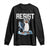 Funny Penguin Resist Long Sleeve Shirt Against Tariffs Protest TS02 Black Print Your Wear