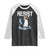 Funny Penguin Resist Raglan Shirt Against Tariffs Protest TS02 Black White Print Your Wear
