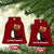 Funny Penguin Resist Ceramic Ornament No Tariffs I Stand With Penguins TS02 Print Your Wear